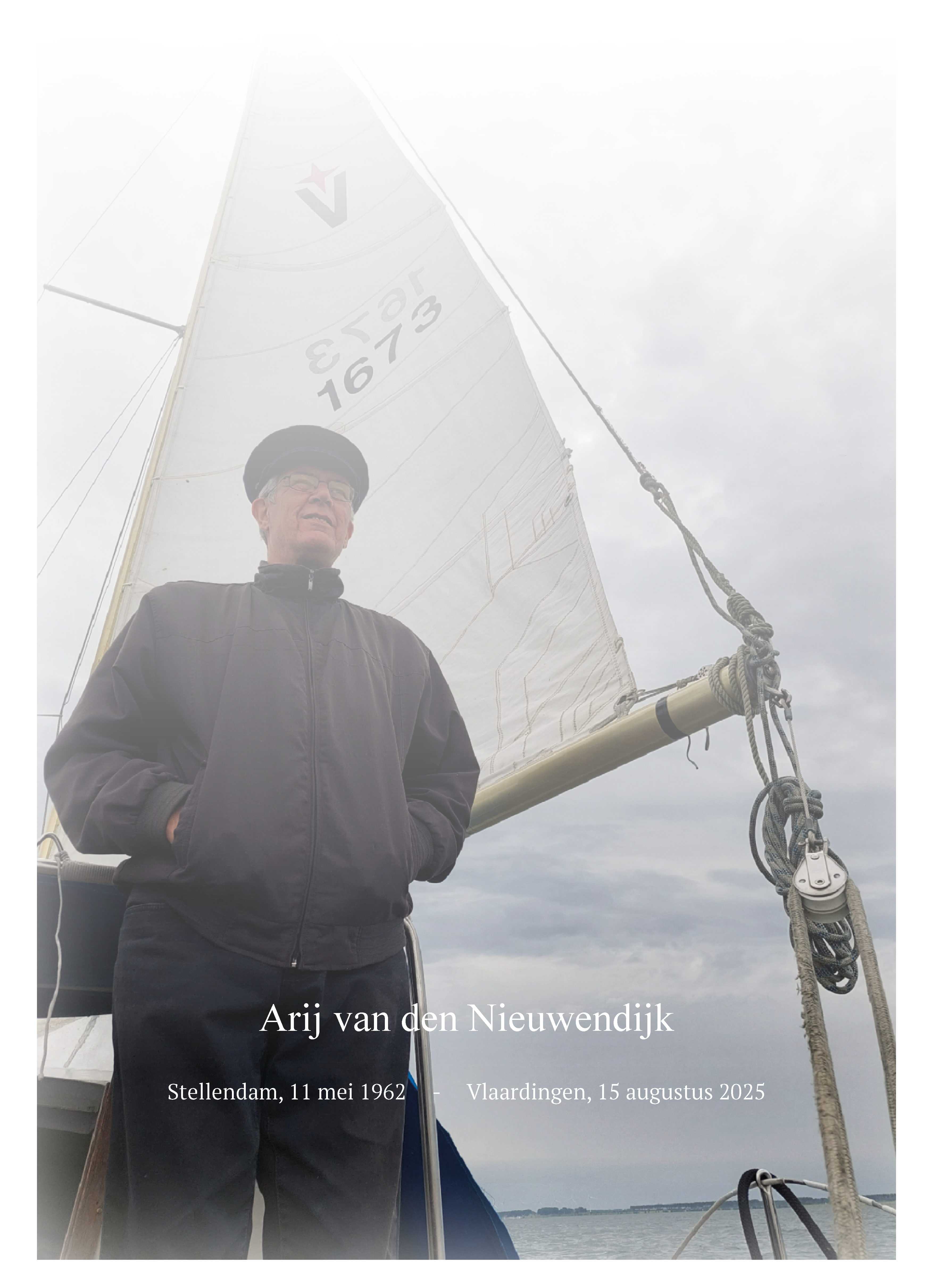  rouwkaart Arij van den Nieuwendijk