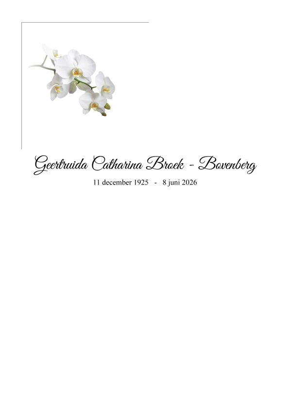  Mevr. G.C. Broek - Bovenberg